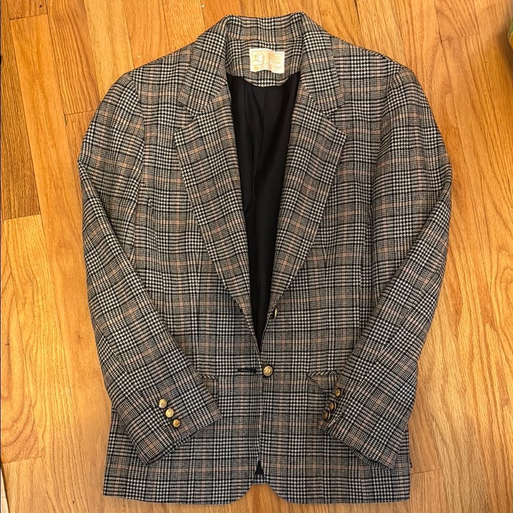 Pendleton Classic Plaid Blazer